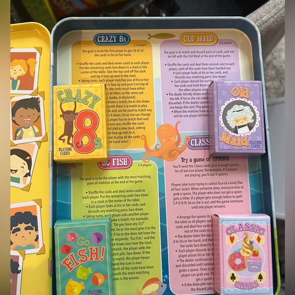 Bendon Mini Playing Cards Set - Green - Picture 2 of 2